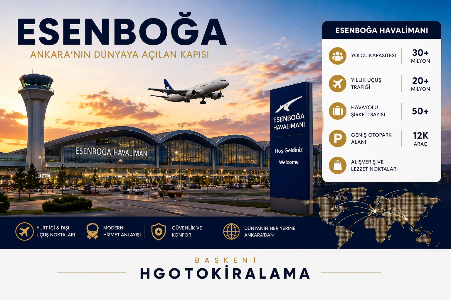 Esenboğa oto kiralama fiyatı neye göre değişir?